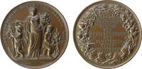 Landwirtschaft Medaille Bronze Rheinpreussen - für verdienstvolle Leistungen des Landwirtschaftlichen Vereins, Wilhelm I. (1861-1888), weibliche Gestalt -