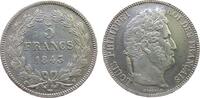 Frankreich 5 Francs Ag Louis Philippe I, W (Lille), etwas berieben -