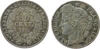 Frankreich 50 Centimes Ag Ceres, A (Paris) -