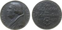Reformation / Religion Medaille 1917 Zinn Luther Martin (1483-1546) - auf die 400 Jahrfeier der Reformation, Brustbil ss