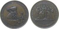 Reformation / Religion Medaille 1839 Bronze Mark Brandenburg - auf die 300-Jahrfeier der Reformation, Brustbild des K vz