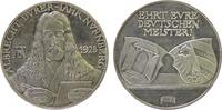 Münchner Medailleure Medaille 1928 Silber Dürer Albrecht (1471-1528), Maler und Grafiker, Brustbild von vorn / Stad vz-stgl