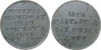Reformation / Religion Medaille 1817 Silber Luther Martin (1483-1546) - auf die 300 Jahrfeier der Reformation in Darm ss+