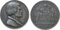 Schweiz Medaille Silber Schweizerische Numismatische Gesellschaft - auf H.U. Stampfer (1505-1585), Büste nach rechts / Schwurszene, v. Stampfer, -