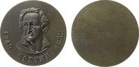 Goethe Medaille Bronzeguß Goethe (1749-1832), Büste halblinks, einseitig, ca. 56 MM -
