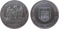 Reformation / Religion Medaille o.J. versilbert Luther Martin - Katharina von Bora, Wittenberg - 500 Jahre Reformatio stgl
