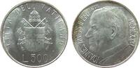 Vatikan 500 Lire Ag Johannes Paul II, 3.Pontifikatsjahr -