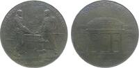 Paris Medaille Bronze Paris - auf die Weltausstellung, Münzprägeanstalt, Gebäude / Gießerei, v. A. Patey, ca. 37,5 MM, Rand: Souvenir de LŽExpo -