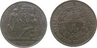 Paris Medaille Bronze Paris Weltausstellung - 100 Jahre Weltausstellung in Paris, Büste der Cérés nach links / Centenaire de 1789, v. Barre, ca -
