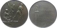 Paris Medaille Bronze Paris - auf den Bau des Eiffelturms und der Weltausstellung, Souvenir de l'Ascension, drei Arbeiter beim Bau des Eiffeltu -