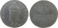 Reformation / Religion Medaille Silber Augsburg - 300 Jahrfeier der Augsburger Konfession, Luther stehend / Mehrzeiler, ca. 22,5 MM, ca. 3,3 Gramm -