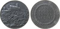 Goetz Medaille o.J. Zinn Weimar - Mittelthüringische Industrie und Handelskammer, Für Treue in der A fast vz