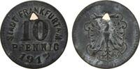 Frankfurt 10 Pfennig Zink Frankfurt Stadt, ca. 20 MM -