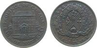 Kanada 1/2 Penny-Token Ku Bank of Montreal -