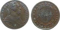 Jetons Jeton Bronze Louis XV. (1715-1774) - auf Burgund, Comitia Burgundiae, Büste nach rechts / Wappen, v. Duvivier, ca. 30,5 MM -