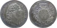 Jetons Jeton Silber Louis XVI. (1774-1793) - auf die Languedoc, États de Languedoc, Büste nach rechts / gekröntes Wappen, Signatur: DU VIV. ( -