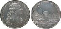Jetons Jeton Silber Louis XV. (1715-1774) - auf die Handelkammer in Lille, Chambre de Commerce de Lille, Büste nach rechts / Meer mit vier Sc -