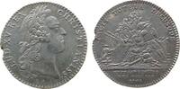 Jetons Jeton Silber Louis XV. (1715-1774) - Extraordinaire des Guerres, Büste nach rechts / angehäufte Kriegsbeute, v. Filius, ca. 28,3 MM, c -