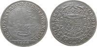 Jetons Jeton Silber Louis XIV. (1643-1715) - Ordinaire des Guerres, Wappen / Mittig ein Nest mit Eisvögeln - ein Vogel ist im Anflug darauf - -