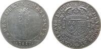 Jetons Jeton Silber Louis XIV. (1643-1715) - Extraordinaire des Guerres, Wappen / Stachelkeule, ca. 27,2 MM, ca. 5,5 Gramm -