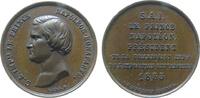 Paris Medaille Bronze Napoleon III. (1852-1871) - auf Prinz Napoleon Bonaparte, Präsident der Weltausstellungs-Kommission, Büste nach links / M -