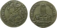 Jetons Jeton Messing Louis XVI, Nürnberg, Büste nach links / Brunnen - Omnibus Non Sibi, Signatur: N, ca. 24 MM -