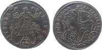 Jetons Jeton Bronze Charles IX. (1560-1574), Minerva in jeder Hand eine Königskrone haltend, auf einem ovalen Schild mit dem Wappen Frankreic -