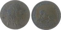 Jetons Jeton Kupfer Lauffer Lazarus Gottlieb (1663-1709) - Louis XIIII., Aerarium Milit. Extr., Nürnberg, Büste nach rechts / Löwe nach links -