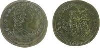 Jetons Jeton Kupfer Lauffer Lazarus Gottlieb (1663-1709) - Louis XIIII., Ordinaire des Guerres, Nürnberg, Büste nach rechts / Löwe nach links -