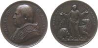 Vatikan Medaille 1861 Bronze Pius IX (1846-1878) - gegen die Feinde des Kirchenstaates, Brustbild nach vz