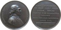 Vatikan Medaille 1824 Bronze Consalvi Ercole Marchese (1757-1824) Kardinalstaatssekretär - auf seinen fast vz