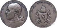 Vatikan Medaille Silber Pius XII (1939-1958) - auf seinen Tod, Brustbild nach links / Wappen, v. Hartig, ca. 35,8 MM, ca. 25,3 Gramm, mattiert -