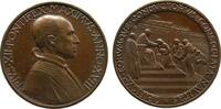Vatikan Medaille o.J. Bronze Pius XII (1939-1958), A XIV (1952/53), auf die Gründung des Festes der Ch UNC-