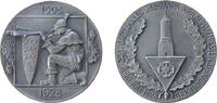 Schützen Medaille 1928 Silber Geislingen - auf das 32. Württembergische Landes- und 425jährige Jubiläum vz+