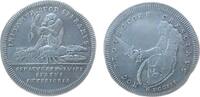 Schweiz Sechzehnerpfennig Silber Bern - Affe mit Spiegel und Apfel auf Krebs sitzend, / Arme aus Wolke mit Dolch und Wappen, ca. 31,8 MM, ca. 7,9 Gramm, k -