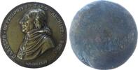 Vatikan Medaille 1843 Bronze Oppizzoni Carlo (1769-1855) - Kardinal u. Erzbischof von Bologna, erhaben ss-vz