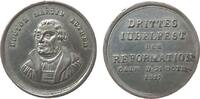Reformation / Religion Medaille 1817 Silber Luther Martin (1483-1546) - auf die 300 Jahrfeier der Reformation am 31 O aEF