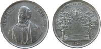 Frankfurt Medaille Zinn Gagern Heinrich von, Frankfurt, Präsident der Nationalversammlung, Brustbild halb links / ungekrönter Wappenadler zwischen -