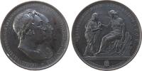 Frankfurt Medaille Bronze Mylius Heinrich (1769-1854), Kaufmann in Mailand und Förderer der Kunst und Wissenschaft, Büsten des Ehepaares übereinand -