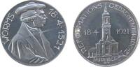 Reformation / Religion Medaille Aluminium Nürnberg, auf die Grundsteinlegung der Reformations-Gedächniskirche und die 4. Säkularfeier in Nürnberg, Brustbild Mar -
