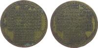 USA Kalendermedaille Bronze vergoldet Hyde J.B. - New York, ca. 34 MM, vgl. Fuld N.HY.3-HYDE -