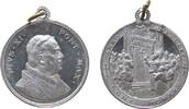 Vatikan tragbare Medaille Aluminium Pius XI (1922-1939) - auf die Öffnung der Heiligen Pforte, ca. 33 MM, kleine Randstöße -
