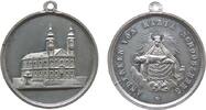Wallfahrt tragbare Medaille Aluminium Schooszberg - Erinnerung, Heilige Maria mit dem Leichnam von Jesus / Kirchenansicht, ca. 32,5 MM -