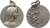 Wallfahrt tragbare Medaille WM Rosa Mystica - Souvenir de Reconnatis, Mutter Gottes nach rechts / Gravur, v. E. Dropsy, ca. 25 MM -