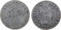Frankreich 10 Sols aux 4 couronnes Ag Louis XIV, AA (Metz) -