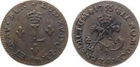 Frankreich 2 Sol Billon Louis XV, A (Paris) -