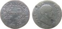 Frankreich 1/4 Franc Ag Bonaparte Premier Consul, A (Paris) -