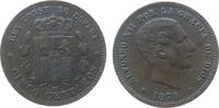 Spanien 5 Centimos Br Alfonso XII -