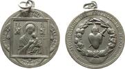 Paris tragbare Medaille WM Paris - Associaton des Enfants de Marie, Notre Dame, Hl. Maria / Herz im Kranz, ca. 32 MM -