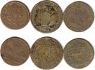 Jetons Lot zu 3 Jetons Bronze Henri III. 1581 (28 MM), Lorenchet maire de Beaune 1670 (26,5 MM) - seltener, Marie Thérèse (1638-1683) o.J. (25 MM) -
